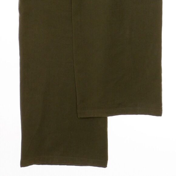 Caribbean Joe Pants Womens 10 Dark Olive Green Straight Measures 30 x 29 - Picture 8 of 10